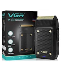 Máquina Afeitadora Eléctrica Recargable Shaver VGR V-353 2 en 1 Rasuradora Patil